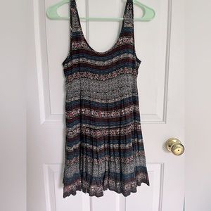 Unused Sleeveless Floral Mini Dress from Sun & Shadow